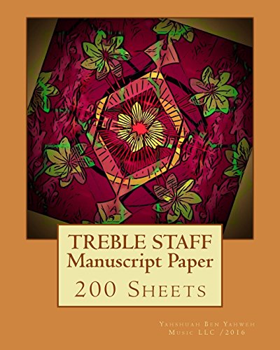 Beispielbild fr Treble Staff Manuscript Paper: 200 Sheets zum Verkauf von Revaluation Books