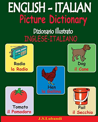 Beispielbild fr ENGLISH-ITALIAN Picture Dictionary (Dizionario Illustrato INGLESE-ITALIANO) zum Verkauf von WorldofBooks