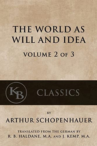 Imagen de archivo de The World As Will And Idea (Vol. 2 of 3) a la venta por California Books