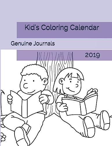 9781539775041: Kid's Coloring Calendar