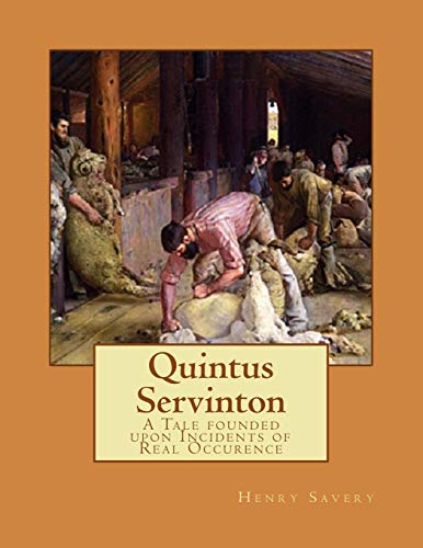 9781539776819: Quintus Servinton: A Tale founded upon Incidents of Real Occurence