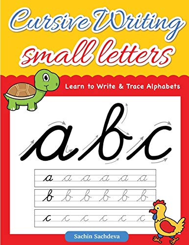 Stock image for Cursive Writing Small Letters: Learn to Write & Trace Alphabets for sale by Bahamut Media