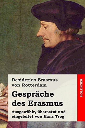 Stock image for Gesprache des Erasmus for sale by THE SAINT BOOKSTORE