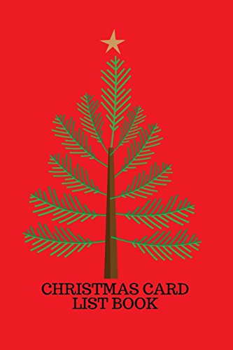 Beispielbild fr Christmas Card List Book: Holiday Card Recorder | Address Book | Organizer, Notebook, Planner | Keep track of the cards you send & Receive | Christmas . of Records | 6?x 9? small (Holidays, Band 19) zum Verkauf von medimops