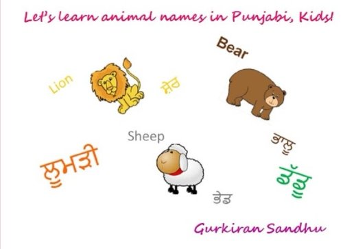 9781539925590: Let's learn animal names in Punjabi, Kids!