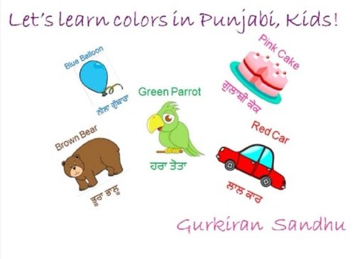 Beispielbild fr Let's learn colors in Punjabi, Kids! (Let's learn Punjabi, Kids!) zum Verkauf von Revaluation Books