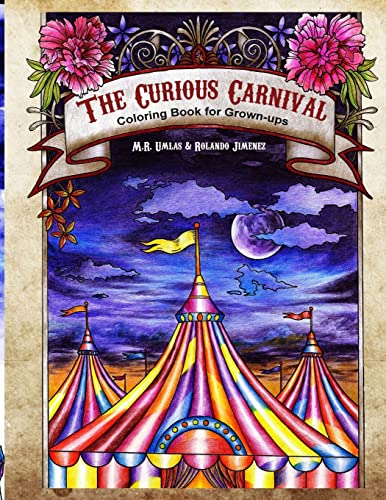 9781539991571: The Curious Carnival: Coloring Book for Grown-ups