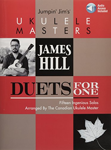 9781540003041: Jumpin' Jim's Ukulele Masters - Duets For One, James Hill (Includes Online Access Code)