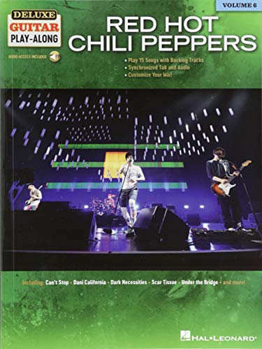 Beispielbild fr Red Hot Chili Peppers: Deluxe Guitar Play-Along: Deluxe Guitar Play-Along Volume 6 (Deluxe Guitar Play-Along, 6) zum Verkauf von AwesomeBooks