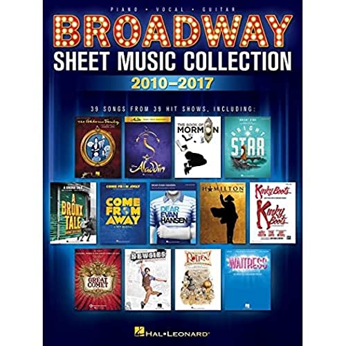 Beispielbild fr Broadway Sheet Music Collection: 2010-2017 zum Verkauf von The Maryland Book Bank