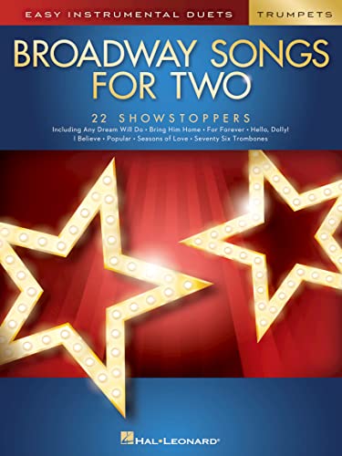 Stock image for Broadway Songs for Two Trumpets: Easy Instrumental Duets for sale by HPB-Red