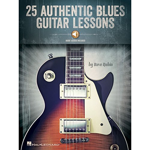 Imagen de archivo de 25 Authentic Blues Guitar Lessons a la venta por Zoom Books Company