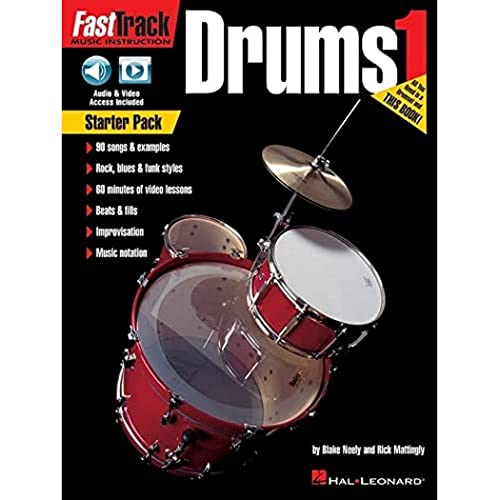 9781540022059: FastTrack Drum Method Starter Pack (Fasttrack Music Instructions)