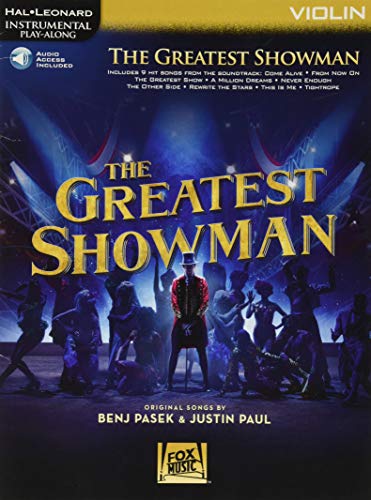 Beispielbild fr Instrumental Play-Along: The Greatest Showman - Violin (Book/Online Audio) (Hal Leonard Instrumental Play-Along) zum Verkauf von WorldofBooks