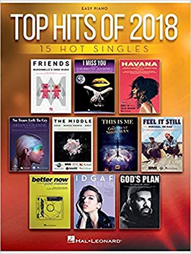 Imagen de archivo de Top Hits Of 2018: Easy Piano a la venta por WorldofBooks