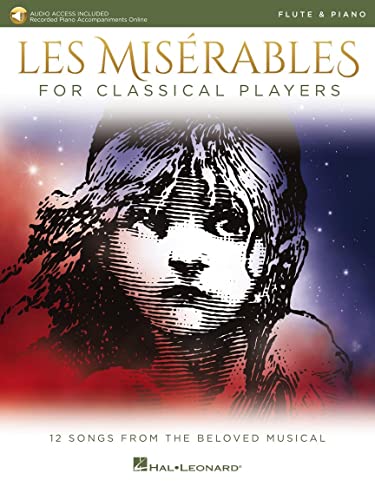 9781540037565: Les Miserables for Classical Players Flute & Piano