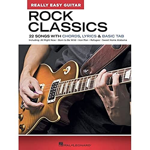 9781540040787: Rock Classics - Really Easy Guitar Series: 22 Songs with Chords, Lyrics & Basic Tab