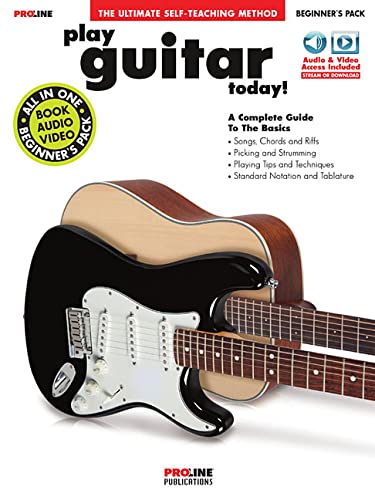 Beispielbild fr Play Guitar Today Beginner's Pack Book/audio & Video Online - Proline Custom Version zum Verkauf von SecondSale