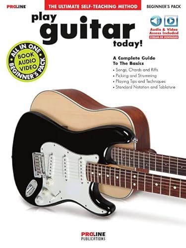 Imagen de archivo de Play Guitar Today Beginner's Pack Book/audio & Video Online - Proline Custom Version a la venta por SecondSale