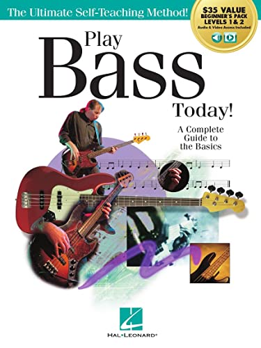 Stock image for Play Bass Today! All-In-One Beginner's Pack: Includes Book 1, Book 2, Audio & Video for sale by ThriftBooks-Dallas