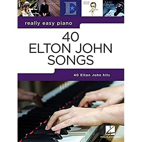 Imagen de archivo de 40 Elton John Songs: Really Easy Piano Series a la venta por HPB-Diamond