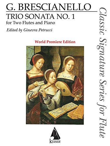 Imagen de archivo de Trio Sonata No. 1 for Two Flutes and Basso Continuo (Realized for Piano) a la venta por TextbookRush