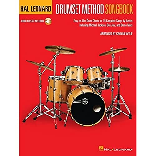 9781540060358: Hal Leonard Drumset Method Songbook: Easy-to-Use Drum Charts for 15 Complete Songs