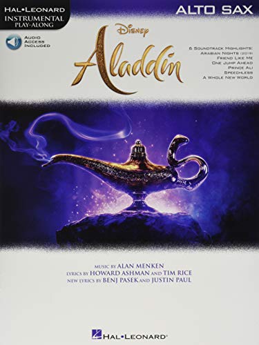 9781540062369: Aladdin - Alto Sax Instrumental Play-Along: Instrumental Play-Along for Alto Sax (Hal Leonard Instrumental Play-along)