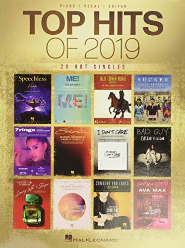 Imagen de archivo de Top Hits of 2019: 20 Hot Singles, Piano / Vocal / Guitar a la venta por Revaluation Books