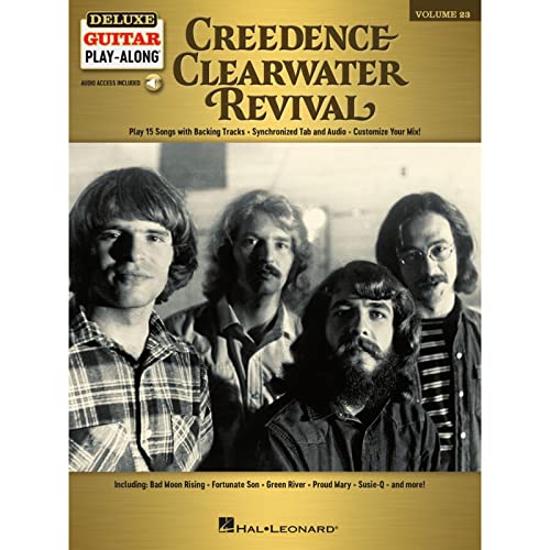 9781540072610: Creedence Clearwater Revival: Deluxe Guitar Play-Along Vol. 23. Book with Interactive Online Audio Interface (Deluxe Guitar Play-along, 23)