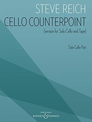 9781540083333: Cello Counterpoint (Version for Solo Cello and Tape) - Solo Cello Part