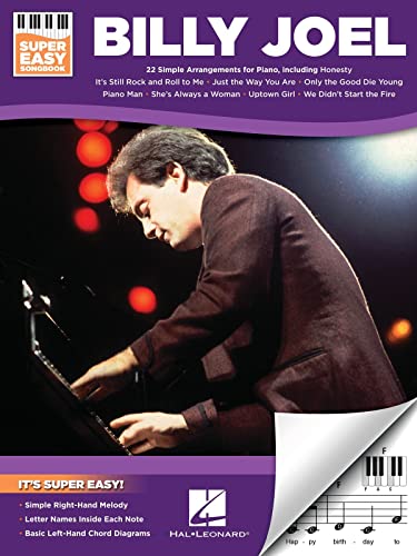 Beispielbild fr Billy Joel - Super Easy Piano Songbook zum Verkauf von Buchpark