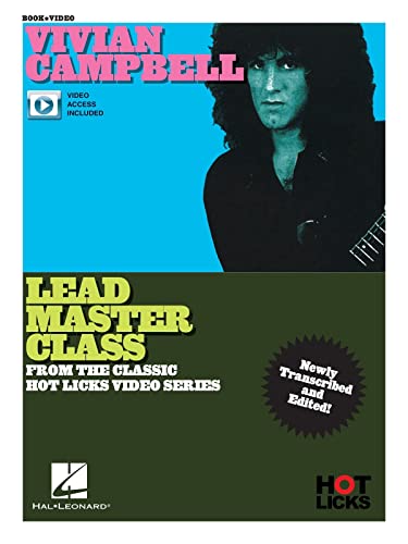 9781540092434: Vivian Campbell - Lead Master Class Instructional Book with Online Video Lessons