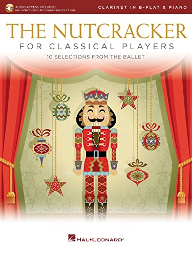 Stock image for The Nutcracker for Classical Players Clarinet and Piano Book/Online Audio for sale by WorldofBooks