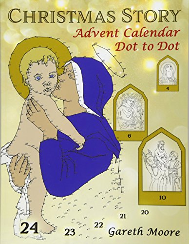 9781540321251: Christmas Story: Advent Calendar Dot to Dot