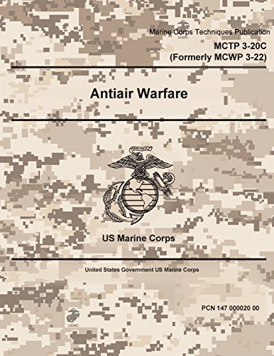 Stock image for Marine Corps Techniques Publication 3-20c, Antiair Warfare 2 May 2016 for sale by Revaluation Books