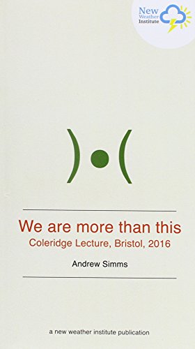 Beispielbild fr We are more than this: Coleridge Lecture, Bristol, 2016 zum Verkauf von Revaluation Books