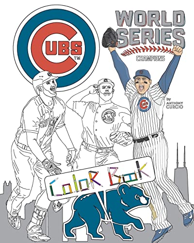 Imagen de archivo de Chicago Cubs World Series Champions: A Detailed Coloring Book for Adults and Kids a la venta por ThriftBooks-Dallas