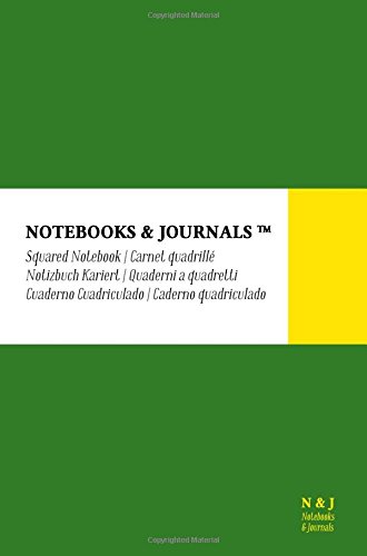 9781540455901: Carnet Notebooks & Journals, Pocket, Quadrill, Vert, Couverture souple: (10.16 x 15.24 cm)(Carnet de Notes, Carnet de Voyage, Cahier de Texte)