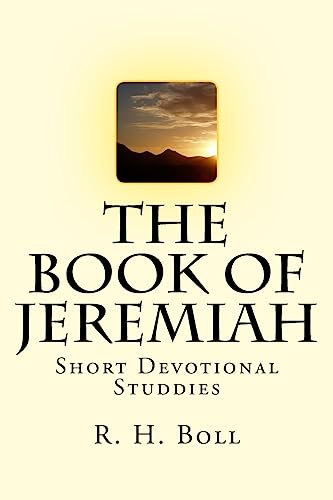 Imagen de archivo de The Book of Jeremiah: Short Devotional Studdies a la venta por THE SAINT BOOKSTORE