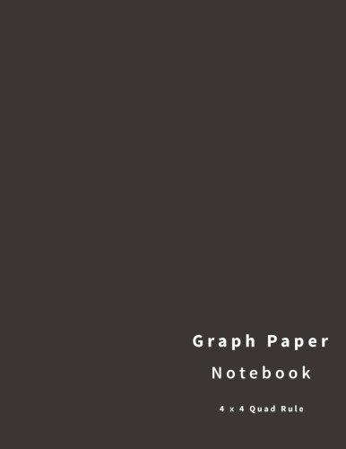 Stock image for Graph Paper Notebook: 4 x 4 Quad rule, 110 pages, 8.5 x 11 inches (large) for sale by Revaluation Books