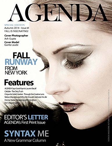 9781540637390: Agenda Magazine: Fall Is Fascinating 2014: Volume 1 (Special Edition)