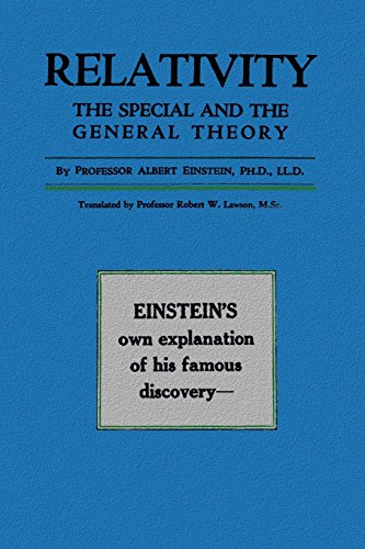 Imagen de archivo de Relativity: The Special and the General Theory a la venta por Revaluation Books