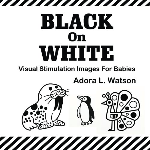 Imagen de archivo de Black On White Visual Stimulation Images For Babies a la venta por ThriftBooks-Atlanta