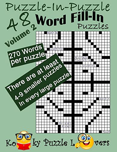 Immagine dell'editore per Puzzle-in-Puzzle Word Fill-In, Volume 2, Over 270 words per puzzle venduto da Ria Christie Collections
