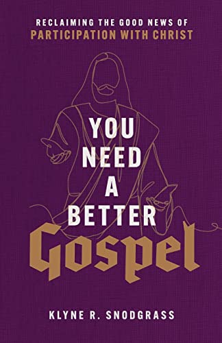 Imagen de archivo de You Need a Better Gospel: Reclaiming the Good News of Participation with Christ a la venta por Goodwill Books