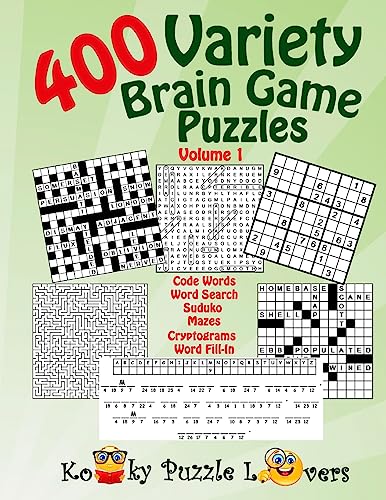 Beispielbild fr Variety Puzzle Book, 400 Puzzles, Volume 1 zum Verkauf von Wonder Book