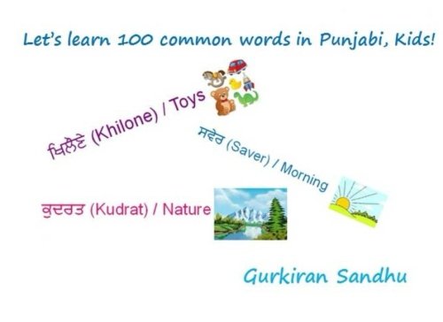 9781541379220: Let's learn 100 common words in Punjabi, Kids!