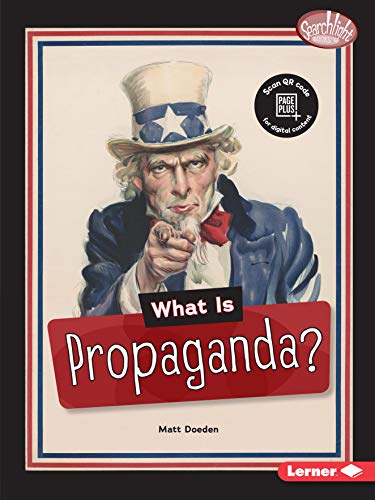 Beispielbild fr What Is Propaganda? (Searchlight Books ? Fake News) zum Verkauf von Buchpark