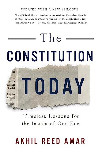 Imagen de archivo de The Constitution Today: Timeless Lessons for the Issues of Our Era a la venta por Books From California